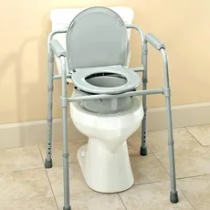 صندلی افزایش دهنده ارتفاع توالت فرنگی بالابر - Commode Chair